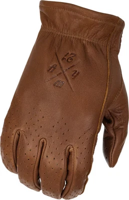 Highway 21 Louie Perforated Gloves Motorcycle Street Bike - Image 1 of 3