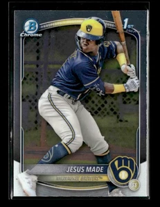 Jesus Made 2025 Topps Bowman Chrome 1st Bowman Prospects Baseball [supA50 - Picture 1 of 2