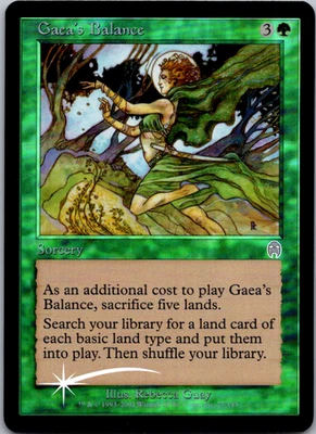 Gaea's Balance Foil U Apocalypse 77 NM - Image 1 of 2