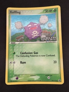 Pokemon Koffing Reverse Holo Stamped Delta Species 72/113 LP - Picture 1 of 10
