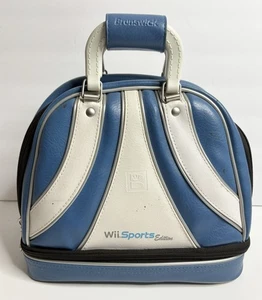 Vintage Brunswick Nintendo Wii Sports Edition Bowling Bag Blau & Weiß 2008 - Bild 1 von 7