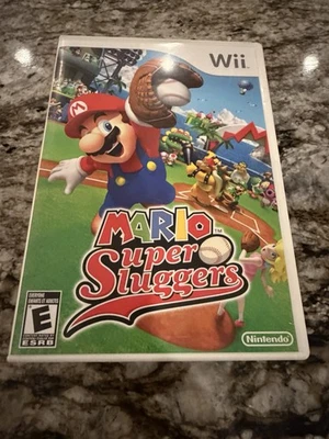 Mario Super Sluggers (Wii, 2008) con manual Foto 1 de 3