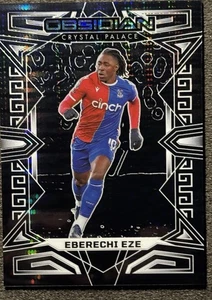 Eberechi Eze 2022-23 Panini Obsidiana Grabado Eléctrico Pulsar Blanco /11 #38 - Imagen 1 de 2