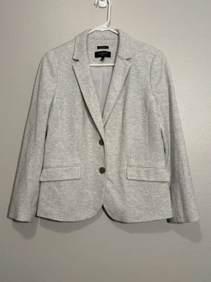 Talbots 12p Cotton Stretch Button Lined Career Suit Blazer Workwear Casual - Image 1 of 4