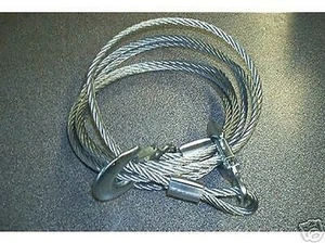 WIRE rope 4 TON heavy duty tow rope . NEW - Picture 1 of 1