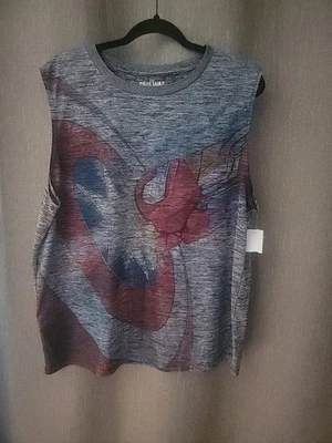 Camiseta sin mangas sin mangas XL para hombre Marvel Comics Capitán América Guerra Civil  Foto 1 de 4