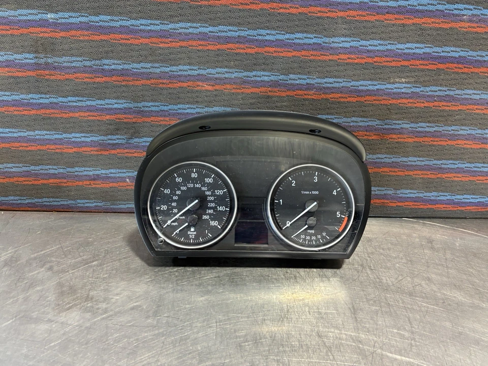 BMW 335d 2009-2011 velocímetro Speedo OEM (coincidencia 9187374 01) diésel Foto 1 de 4