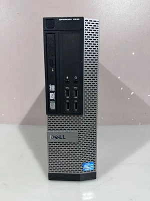DELL OptiPlex 7010 PC Desktop Intel Core i3 4GB RAM 500GB HDD Win 11 - CPU Only - Image 1 of 4