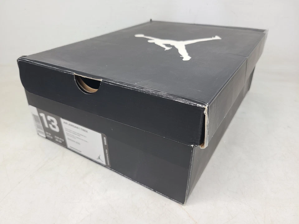 Nike Air Jordan 1 Trek Caqui Maíz Barroco 616344-205 Talla 13 (SOLO CAJA DE ZAPATOS) Foto 1 de 4