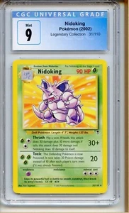 Pokémon TCG Nidoking Legendary Collection 2002 31/110 Non Holo Rare CGC 9 MINT - Picture 1 of 2