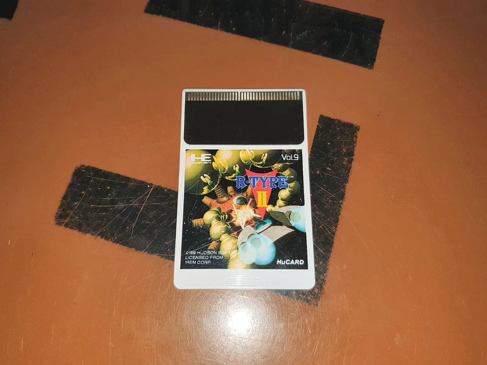 ## PC-Engine HuCARD - R-Type 2 - nur die Karte ## - Bild 1 von 1