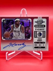 2022-23 Panini Contenders Optic Red Jaden Hardy On Card Auto Prizm - Picture 1 of 2