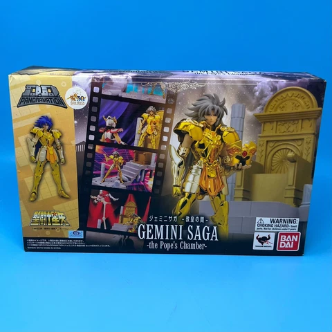Bandai Saint Seiya The Chamber of the Pope DD Gemini Saga Action Figure Stand Cover