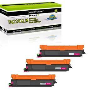 Cartucho de tóner color de alto rendimiento 3PK TN229XLM Magent con Brother HL-L3300CDW - Imagen 1 de 9