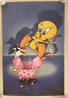 TWEETY IS SURPRISED BY SYLVESTER, AUTHENTIC 2001 POSTER 