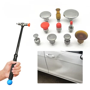 Car Dent Repair Hammer Body Repair Percussion Leveling Hammer Replaceable Repair - Picture 1 of 21
