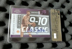 Kareem abdul-jabbar autograph Contenders 09-10 auto #'d /25 Sp BGS 9 Mint RCR 🔥 - Picture 1 of 4