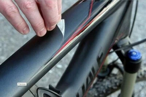 Clear Stone Guard ..Paint Protection Film.. 6mil Thick Heavy Duty Clear Film MTB - Picture 1 of 5