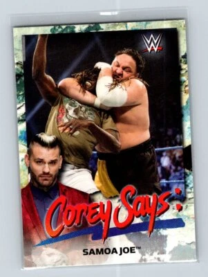 COREY GRAVES SAYS #CG-12 Samoa Joe - Image 1 of 2