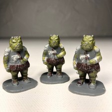 Three 3 Gamorrean Guard Star Wars Battle Sarlacc's Pit Game replacement ORIGINAL