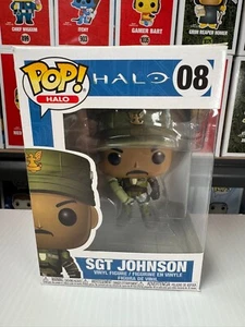 Funko Pop! Games: Halo Sgt. Johnson #08 (UNSC Marine Vinyl Figure) - Picture 1 of 6