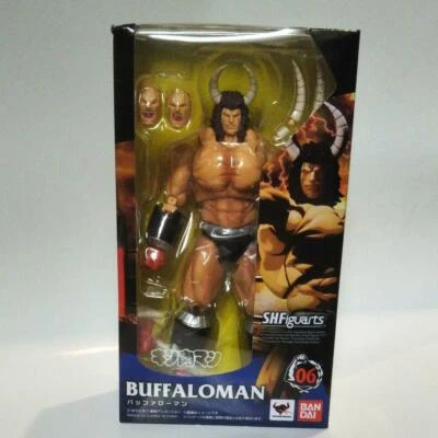Figura Kinnikuman Buffalo Man Buffaloman SH S.H.Figuarts Japón Bandai Foto 1 de 4