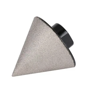 5/8-11 Thread 50mm Vacuum Brazed Diamond Chamfer Countersink Bits Cone Milling - Picture 1 of 11