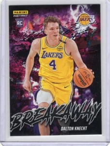 2024/25 PANINI INSTANT NBA BREAKAWAY B12 DALTON KNECHT LAKERS 1/1355 RC - Picture 1 of 2
