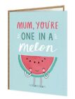Mum Your One In A Melon mothers day card