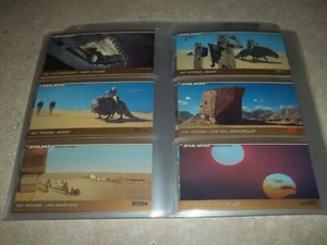 STAR WARS TRILOGY SPECIAL ED 1997 CARD SET 72 CARDS TOPPS WIDEVISION 6 laser set - Picture 1 of 6