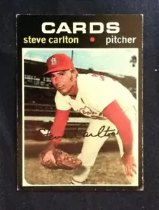 1971 Topps #55 Steve Carlton Cardinals VG-EX - Foto 1 di 2