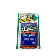 Vintage 1990 Baseball Major League All Stars Playing Cards Premier Edition