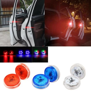 2Pcs Universal Car Door LED Opening Warning Lamp Lights Safely Signal Light RC - Picture 1 of 16