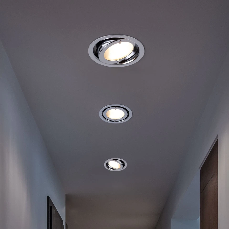 Set Di 3 Faretti Da Incasso Per Soffitto Da Sala Da Pranzo Illuminazione Luce - Immagine 1 di 4