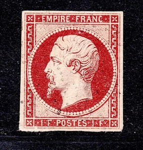 💎 COTE 3500 E / SEHR SELTEN No18 Zertifikat PAPADOPOULOS / 1F EMPIRE NAPOLEON 💎 - Bild 1 von 4
