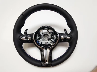 Volante BMW F80 F82 M3 M4 nuevo cuero napa paletas térmicas calefacción Foto 1 de 4