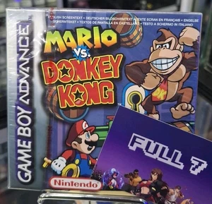 MARIO VS DONKEY KONG NINTENDO GBA NEUF NEW VERSION EURO - Picture 1 of 1