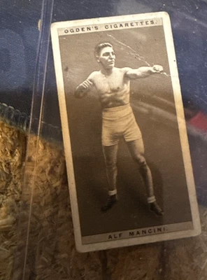 1928 Ogden's Pugilists in Action - Alf Mancini #26 - Image 1 of 2