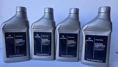 4x QTS Acura OEM ATF DW-1 Automatic Transmission Fluid Replaces Z1 - Image 1 of 3