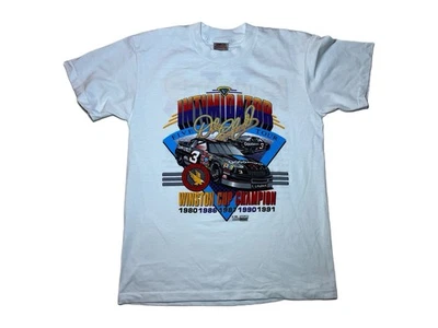 Camiseta vintage NASCAR L Dale Earnhardt doble cara puntada única 1992 Foto 1 de 4