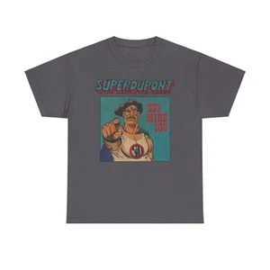 Superdupont 1972 Frankreich Superheld Comic Strip T-Shirt - Bild 1 von 18