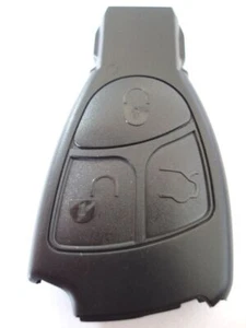 Funda RFC 3 botones para Mercedes C E S R V CLS SLK clase llavero remoto - Imagen 1 de 3