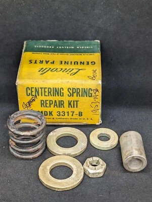 NOS 1953 1954 1955 1956 LINCOLN  CENTERING SPRING REPAIR KIT  MDK-3317B - Imagem 1 de 4