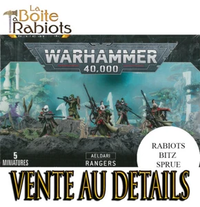 Warhammer 40000 Aeldari Rangers Venta Al Por Menor Rabiots Bitz Sprue - Imagen 1 de 9