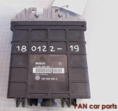 Centralina motore VW Golf III 1H1/1G4 40kW ABD 030906026C, 0261200257, 26SA1640 - Immagine 1 di 4