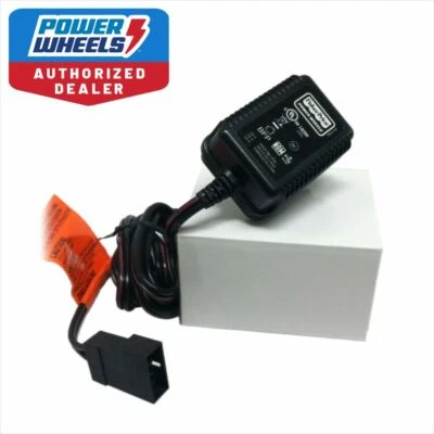 Cargador de batería Power Wheels W6209 Fisher Price VW Barbie Beetle the Blue OEM Foto 1 de 3