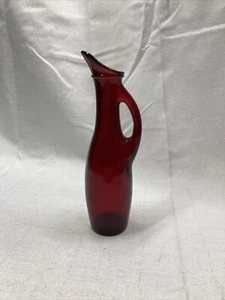 Vintage Westmoreland Glass Ruby Red Cruet Pitcher - Picture 1 of 5
