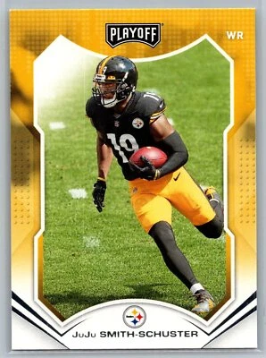2021 Panini Playoff #45 JuJu Smith-Schuster Pittsburgh Steelers FREE SHIP - Image 1 of 2
