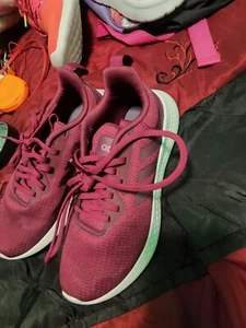 Adidas  sz 5 Running Shoes red. Maroon  - Picture 1 of 2