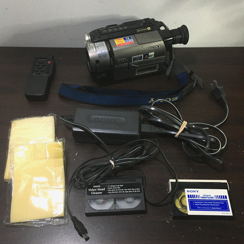 Sony Handycam CCDTRV43 8mm Hi8 Analog Camcorder TESTED WORKS Head